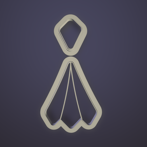 polymer clay cutter 6 size a-b 3D model