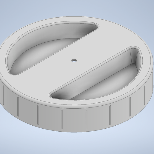 Mikado route tube lid - 3D model önizlemesi