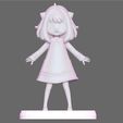 Ize MASTER oes ANYA FORGER SPY FAMILY CUTE GIRL ANIME CHARACTER 3D PRINT MODEL