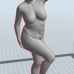 gel10-11.jpg STL file Frauenkörper nach Vorbild 10-11 girl Serie Angelika・3D printer design to download