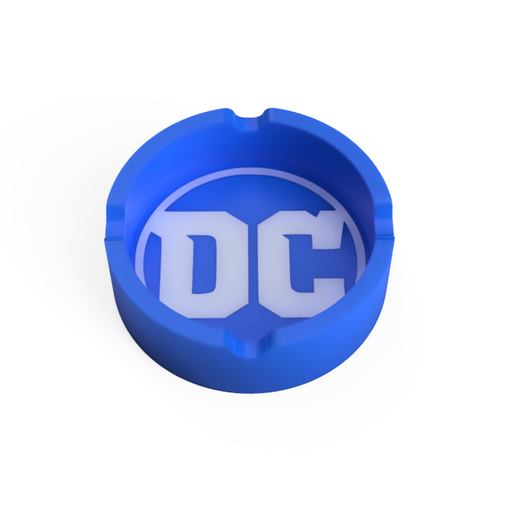 DC Ashtray (Logo)  – STL & 3MF