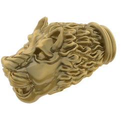 tiger-head-123.png STL file Tiger Head・3D printing idea to download