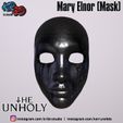 ME-mask-Cults-3.jpg MARY ELNOR MASK - THE UNHOLY MOVIE - HALLOWEEN