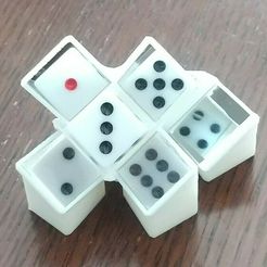 2021-02-13-12.58.08.jpg STL file Dice display stand・3D printing model to download