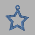 27.png Hollow christmas star X76