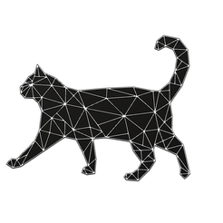 chat.png Fichier STL chat designe・Plan à imprimer en 3D à télécharger