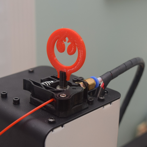 Rebel Starbird MP Mini Extruder Medallion - 3D model önizlemesi
