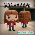 caminhão-de-lixo.png Garret Garrison Minecraft Funko Pop - Multicolor Druck!