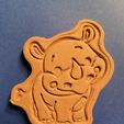 7D948D93-70D5-4B0F-9D82-0BFD4A094C67.jpeg Rhino cookie cutter