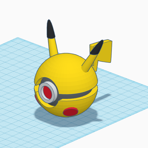 Free Stl File Pokemon Pokeball Pikachu 3d Print Model To Download Cults