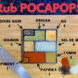 Rub_POCAPOPS.jpg Rub dispenser - 3 recipes (Rub POCAPOPS + SOPASCO + SPG)