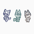 pack animal 4.png PACK 15 COOKIE CUTTER / ANIMAL CROSSING