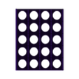 4x5_Calibration_Cube_Holder.stl Calibration Cube Holders (Different Sizes)