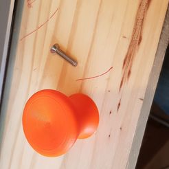 bouton de tiroir.jpg Free STL file Drawer or door knob + mini version・3D printing design to download