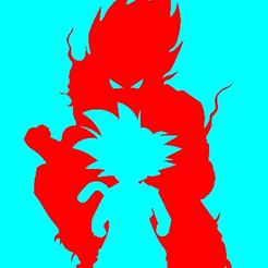 Goku.1.jpg 2D Wall Art - Son Goku