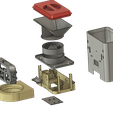 Partes-Render-4.png automatic feed dispenser for cats and pets