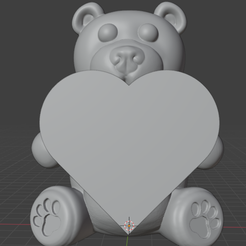 STL file LOVE TEDDY BEAR BATH BOMB MOLD ❤️‍🔥・3D printable model to  download・Cults