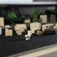 cover.jpg Architecture Interior Mega Pack 353 STL Models Furniture Miniature Scale 1:50 Diorama Design Dollhouse Kitbash Bundle OBJ 3MF Assets