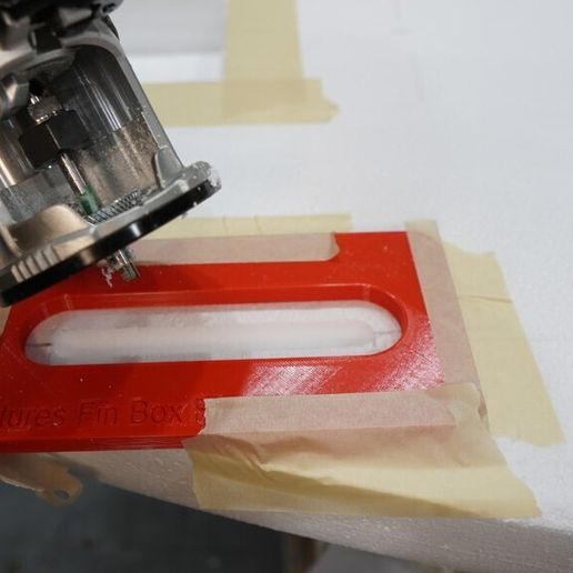 🔮 Future Fins Surfboard Install Template for Router・Free STL File for