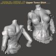 sA\ GLLLSS Upper Torso Shirt... Fichier STL Star Girls 3 - Bonjour Mr Solo - par SPARX・Modèle à télécharger et à imprimer en 3D, SparxBM
