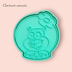 Cortante-Arenita.jpeg STL file SpongeBob cutter set 1・Model to download and 3D print