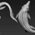 A5.jpg STL-Datei Mosasaurus・Modell zum Herunterladen und 3D-Drucken