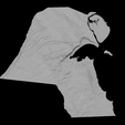 1.png Topographic Map of Kuwait – 3D Terrain