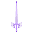 z1.stl Butterfly Fantasy Sword