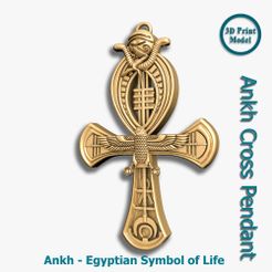 Ankh-Cross-1.jpg STL-Datei Ankh-Kreuz-Anhänger・Modell für 3D-Drucker zum Herunterladen