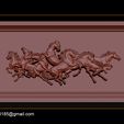 000.jpg Race Horse wood carving file stl OBJ and ZTL for CNC
