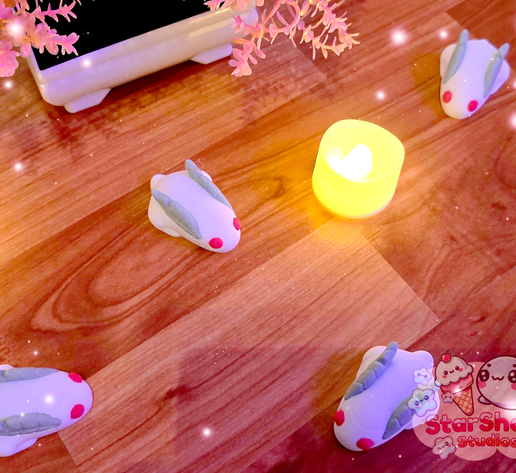 3MF file Winter Anime Snow Bunny 🌨️ ・Template to download and 3D print ...