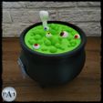 003B.jpg WITCH'S BREW CANDY BOWL - Keine Stützen erforderlich!
