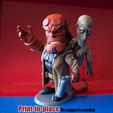 06.jpg Mini Hellboy with coat and CADAVER, PRINT IN PLACE