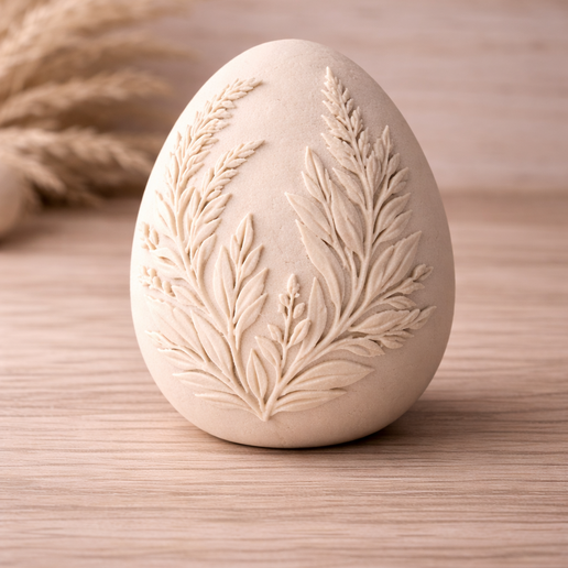 Botanical Easter Egg Decoration