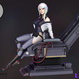 Color-Render.png Lucy - STL Cyberpunk Edgerunners Anime Model for 3D Printing 3D print model