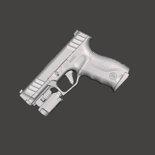 STOEGERBALDRMINI.jpg STOEGER STR9 + OLIGHT BALDR MINI TAMAÑO REAL ESCANEO 3D DE ALTA CALIDAD