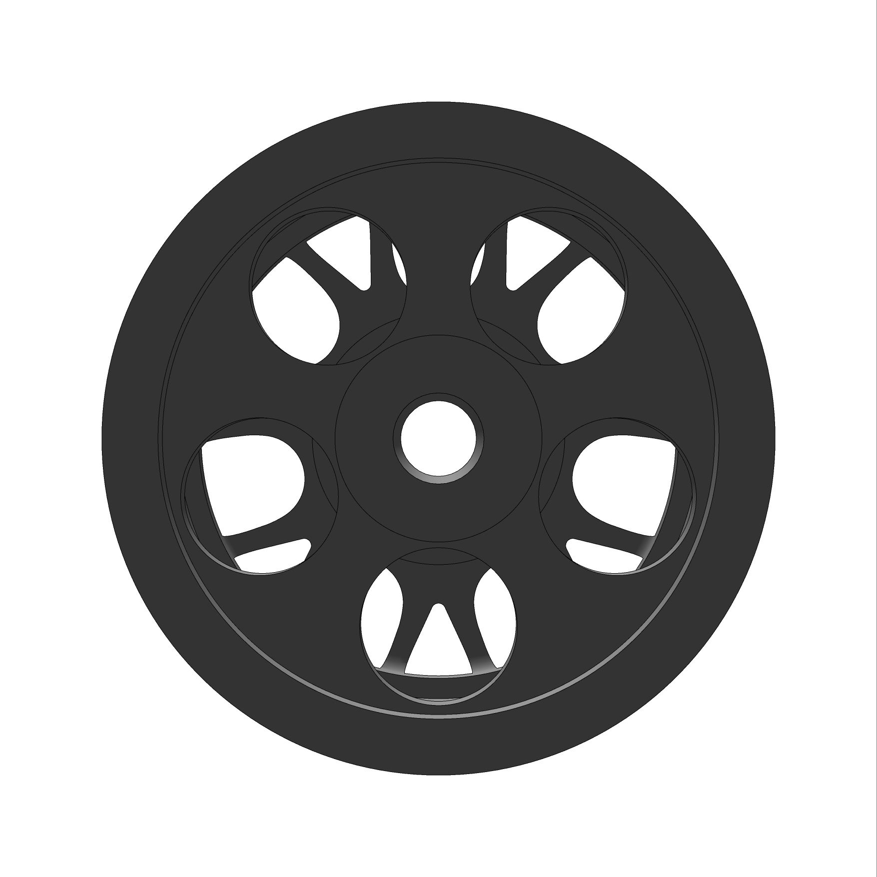 Top Rim Object STL file 1/64 rims for hotwheels・3D print object to download・Cults