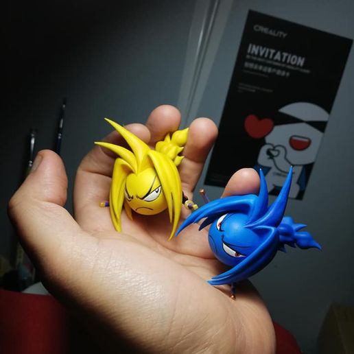 AMIDAMARU HITODAMA (Shaman King Fan Art) 3D model