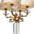 3ddd3.jpg Large crystal table lamp in neoclassical American style 3D model