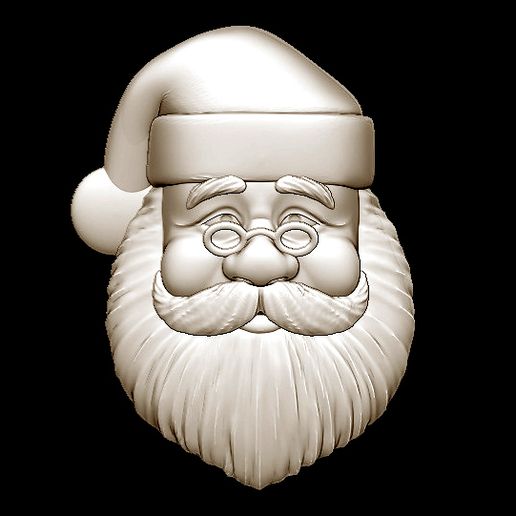 Details about   3D Model STL for CNC Happy New Year Aspire Merry Christmas Santa Claus D749 