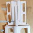 Tray_screw_up_gear.JPG Super-accurate adjustable mobile phone stand mechanism