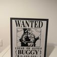 382092776_10159372887767085_658954575792938023_n.jpg Buggy the Clown, One Piece Wanted Poster, LED Light Box