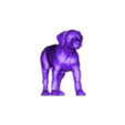 puppy_rhodesian_ridgeback_standing.obj puppy rhodesian ridgeback standing 3D print model