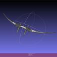 meshlab-2020-09-15-15-10-11-42.jpg Sword Art Online Sinon Alfheim Bow Printable Assembly