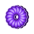ZephyrMoldUpAndDown.stl ZEPHYR DONUT TWISTED BATH BOMB SOLID SOAP PRESS MOLD