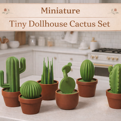 Beste 3D-Drucker-Modelle Mini Cactus12 kostenlose Modelle zum  HerunterladenCults