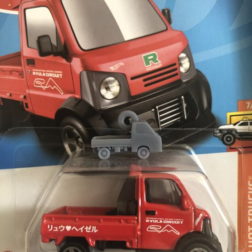 Kei Truck Earrings - Subaru Sambar 3D model