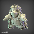 6.png STL-Datei Blastoise jiraiya weise Modus・Design für 3D-Drucker zum herunterladen