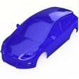 FOCUS.png STL  FORD  FOCUS  HATCHBACK  2012   ( FOR RESIN PRINTER )