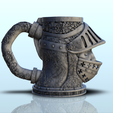 32.png Knight in armour dice mug (14) - Holder Beer Can Storage Container Tower Soda Box DnD RPG Boardgame 33cl 25cl 12oz 16oz 50cl Beverage